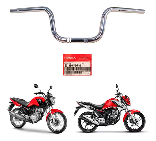 Guidão Cg 160 Fan Start Titan 2016 A 2024 Original Honda