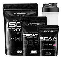 Comprar Kit Refil (whey Creatina E Bcaa) Para Engordar Mais Rápido Sabor Baunilha