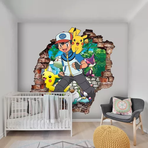 Papel de Parede Pokemon 6M²