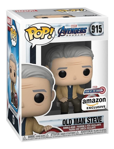 Funko Pop Capitan America Viejo Con Escudo