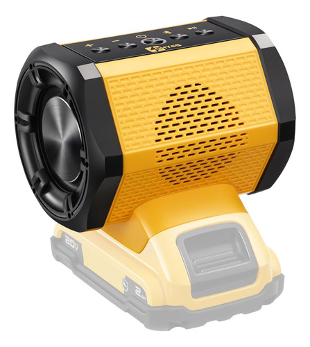 Altavoz Bluetooth Apto Para Dewalt 18 V 20 V Máx. Incluye Ba 110v