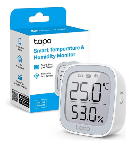 Monitor Inteligente Temperatura Y Humedad Tp-link Tapo T315