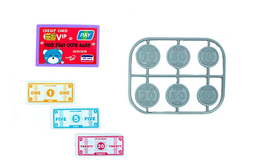 Brinquedo Infantil Caixa Registradora Com Calculadora E Aces Cor Rosa