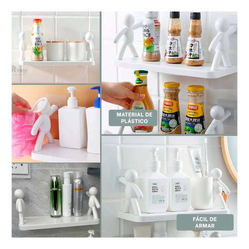 Pack4 Organizador Porta Libro En Blanco Ho30811 Y+papel De R