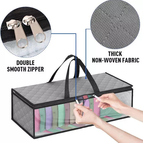 A Paquete De 2 Bolsas De Almacenamiento Para Gorras De