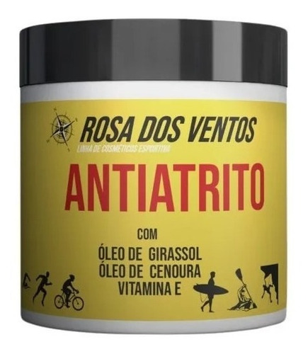 Creme Anti Atrito Rosa Dos Ventos 370g Proteção E Conforto