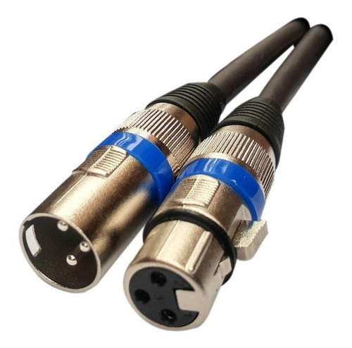 Extensión Para Micrófono-mixer Plug Xlr A Jack Xlr