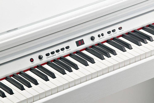 Piano Kurzweil Ka130 Con Base Color Blanco Blanco