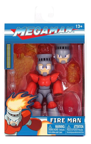 Figura De Acción Mega Man-fire Man Jada Toys