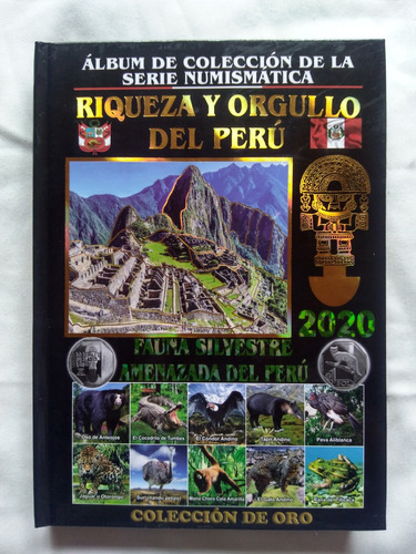 Álbum Lleno De Monedas De Colección Perú - 42 Monedas