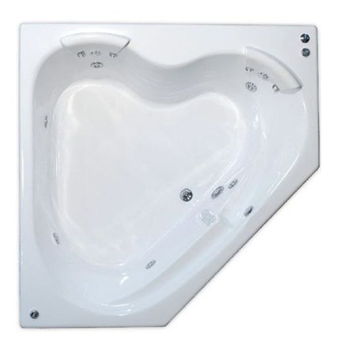 Hidromasaje Jacuzzi Esquinero 146 X 146 Acrílico 8 Jets