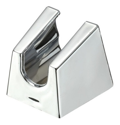 Soporte Plastico Cromado Universal Fijo Ducha Mano Gloa SD01 color cromado