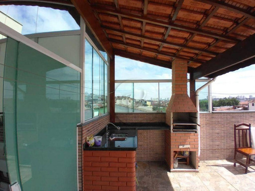 Imagem 10 de 22 de Cobertura Com 2 Dormitórios À Venda, 83 M² Por R$ 300.000,00 - Jardim Las Vegas - Santo André/sp - Co0907