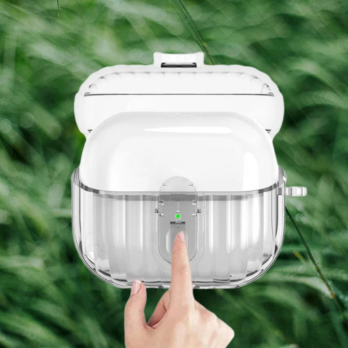 M Funda Transparente Para Samsung Galaxy Buds3 Y 3 Pro