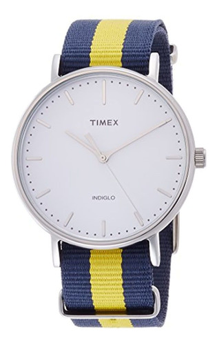 Timex Weekender Fairfield White Dial Nylon