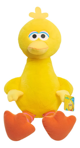 Sesame Street Big Bird Muñeco Suave Mediano Plaza Sesamo / C Color Amarillo