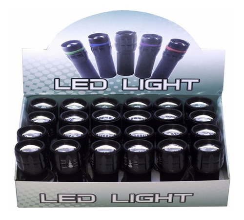 Lanterna Tática Pequena De Led Forte Com Zoom E Pisca