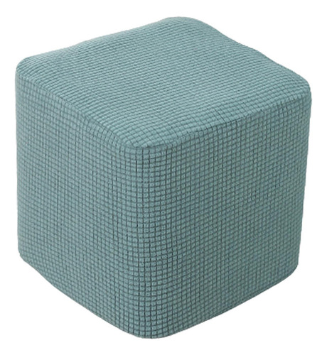 3 Funda Elástica Otomano Plegable Almacenamiento Verde
