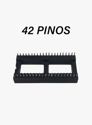 20 X Soquete Circuito Integrado 42 Pinos