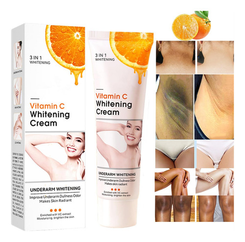 Crema Para Blanqueamiento De La Piel De Vitamina C, De Para