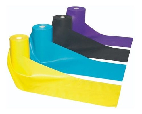 Kit Faixas Elásticas 5 Intensidades Thera Band Fisioterapia