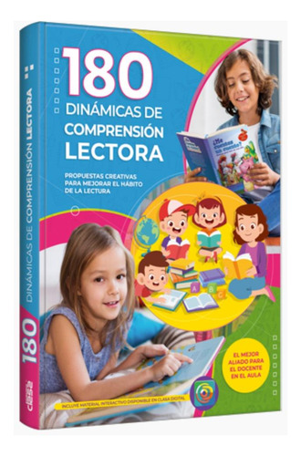 180 Dinámicas De Comprensión Lectora Clasa Pasta Dura