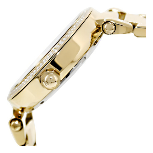 Relógio dourado Michael Kors Parker Mk5784 para mulheres brilhantes