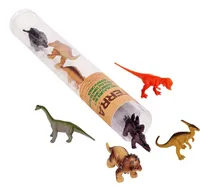 Comprar Set De 08 Mini Dinosaurios Prehistóricos En Tubo