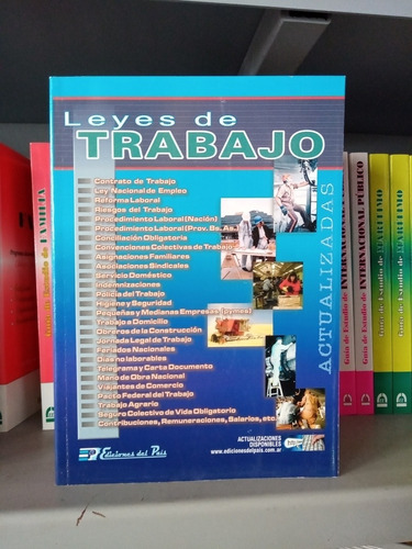 Leyes Del Trabajo Actualizadas - Ediciones Del País