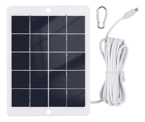 Cargador Para Teléfonos, Luz Solar Móvil, Minicámara De 5 V