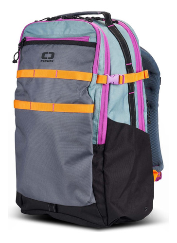 Mochila Ogio 25 L, Azul Mineral, Resistente Y Ergonómica