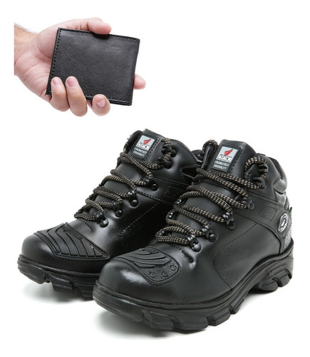 bota masculina para moto