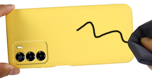 Compatible Funda De Silicona Líquida For Zte Axon 50 Lite