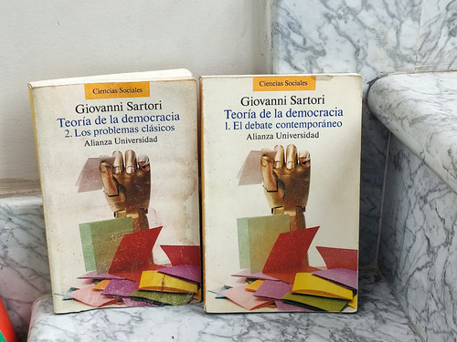 Libros Teoria De La Democracia.tomo 1 Y 2. Giovanni Sartori 