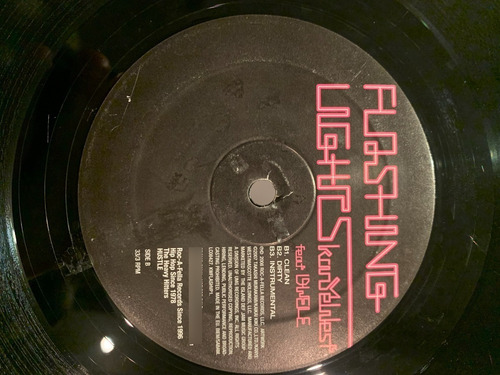 Lp Kanye West - Flashing Lights (single Importado)
