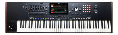 Teclado Korg PA5x 76, 76 teclas, arranjador profissional, preto