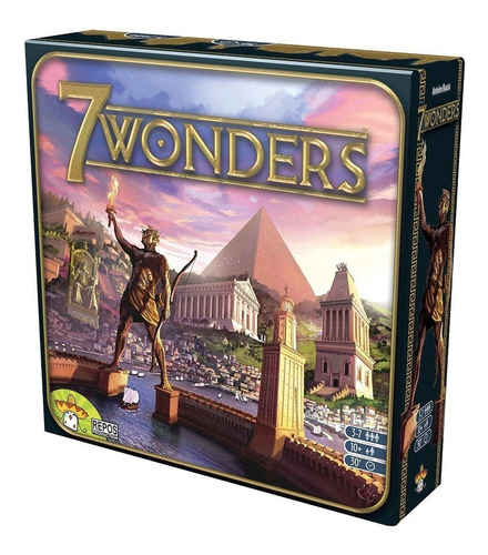 7 Wonders Nueva Edición - Juego De Mesa Febo
