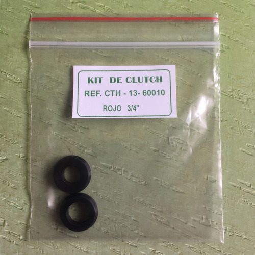 Kit Goma Bombin Cutch Rojo 3/4