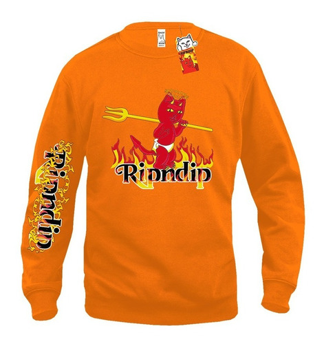 Imagen 3 de 4 de Sweater Ripndip Unisex Estampada Detal Mayor