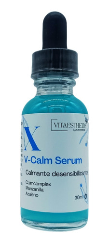 V-calm 30ml Serum Calmante Azuleno Manzanilla Piel Sensible