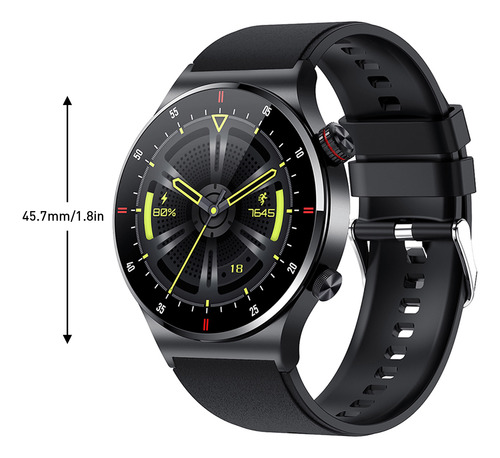 Pulsera Inteligente Qw33 Reloj Inteligente Ip67 De 1,28 PuLG