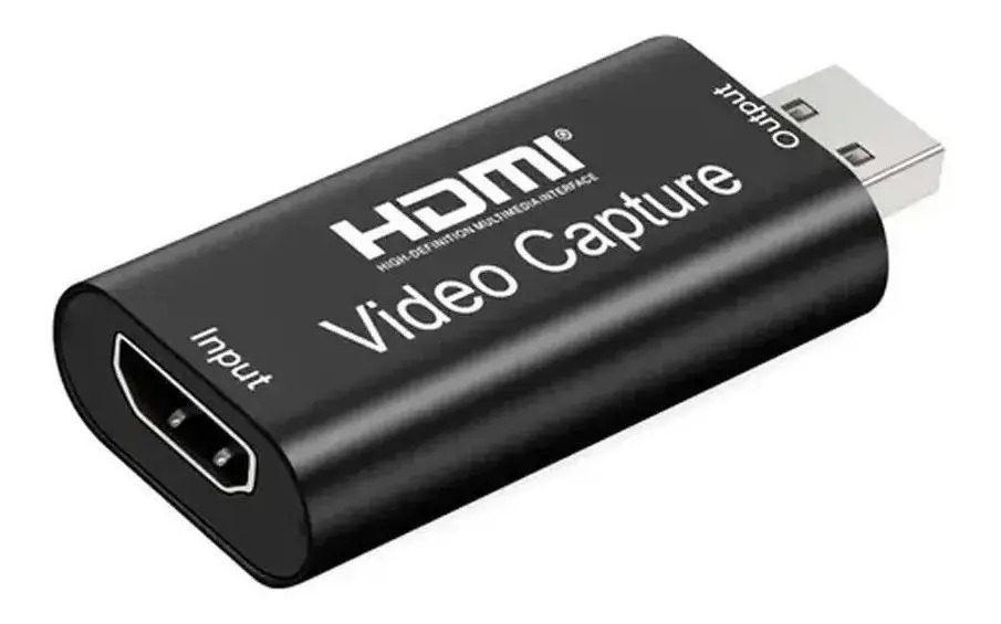 Adaptador Hdmi 4k 1080p X Usb 2.0 Placa Captura Vídeo Áudi