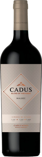 Imagen 1 de 1 de Cadus Blend Of Vineyards Malbec 750ml
