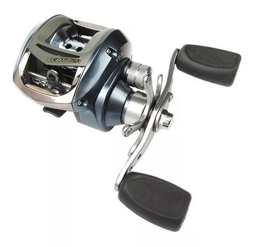 Reel rotativo Marine Sports Ventura VT5 derecho color azul