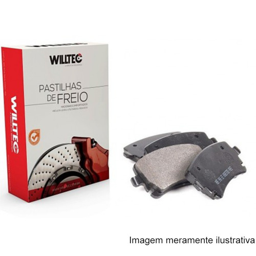 Imagem 2 de 3 de Pastilha De Freio - Escort Zetec - Pw35 - Willtec