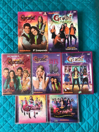 Grachi Colección (temporadas, Especiales, Cds) ¡firmados!. (Usado)