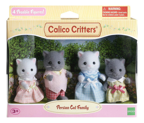 Calico Critters - Familia De Gatos Persas