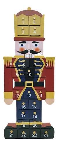 Christmas Nutcracker Soldier Decoration With Drawer 2024