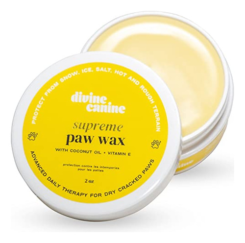 Bálsamo Para Perros Paw Wax Divine Canine Supreme Lick Safe