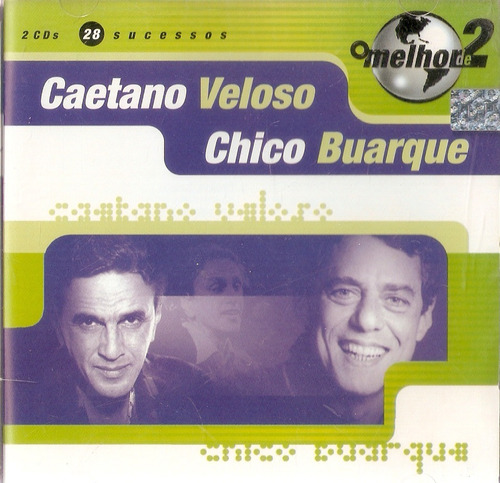 Cd Duplo Caetano Veloso E Chico Buarque 